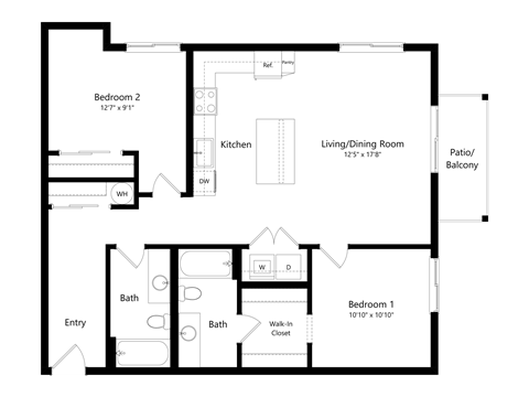 6021 Orchard Street W 1-3 Beds Apartment for Rent - Photo Gallery 107